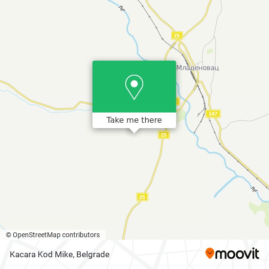 Kacara Kod Mike map