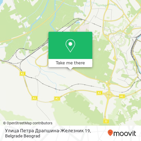 Улица Петра Драпшина-Железник 19 map