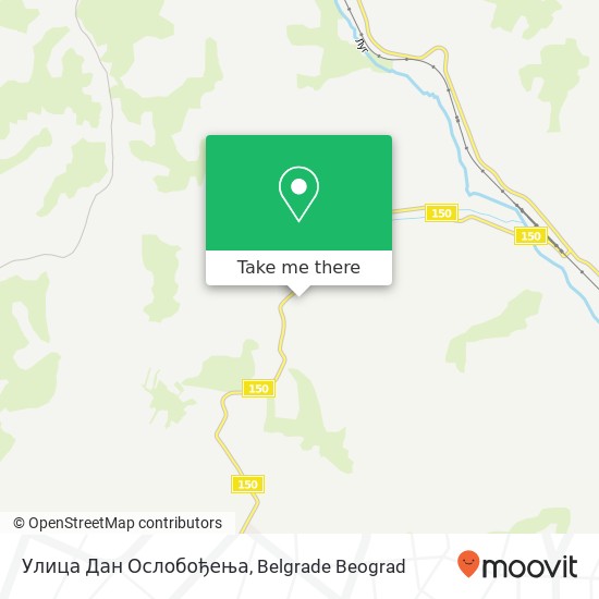 Улица Дан Ослобођења map