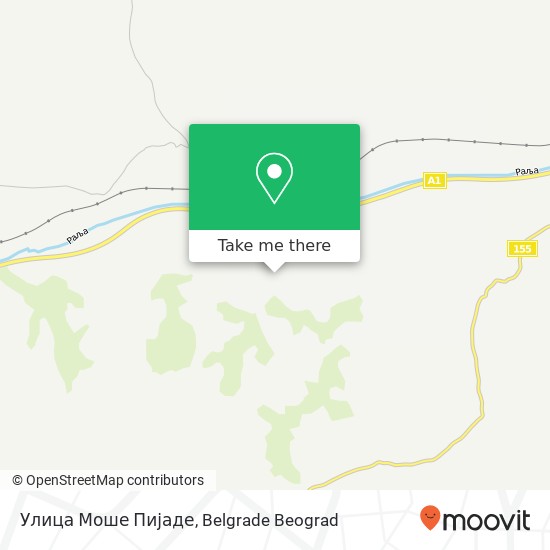 Улица Моше Пијаде map