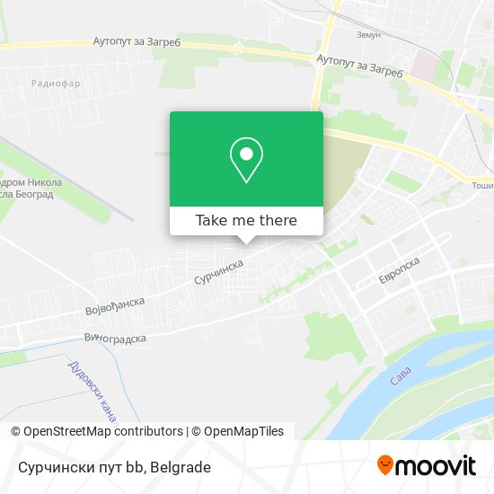 Сурчински пут bb map