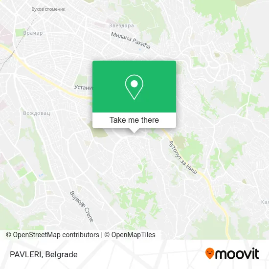 PAVLERI map