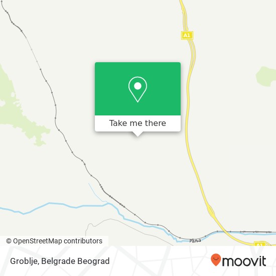 Groblje map