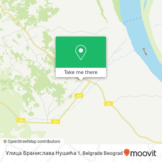 Улица Бранислава Нушића 1 map