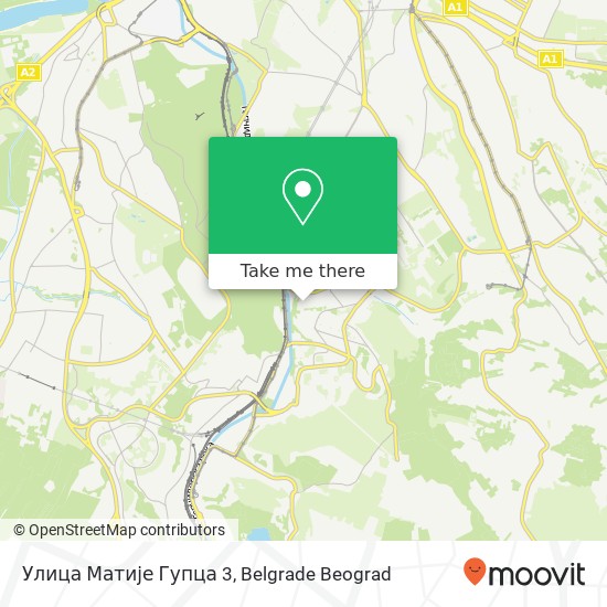 Улица Матије Гупца 3 map