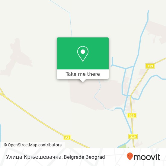 Улица Крњешевачка map