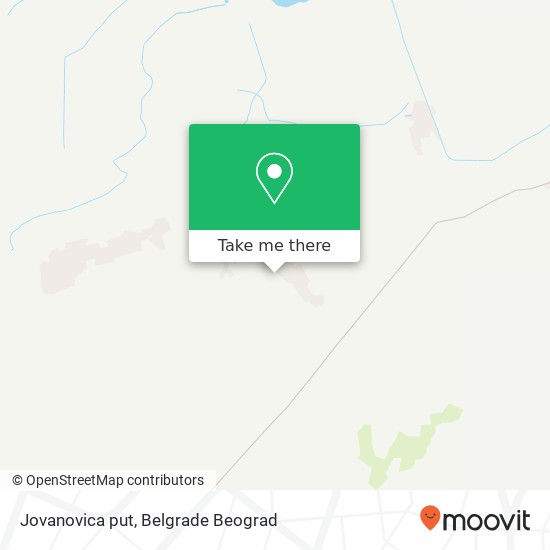 Jovanovica put map