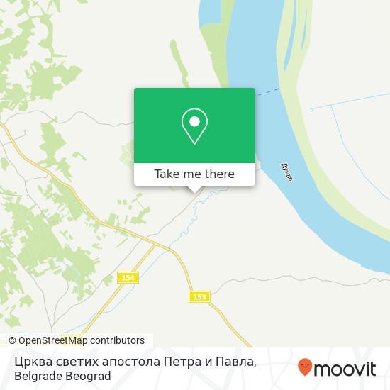 Црква светих апостола Петра и Павла map