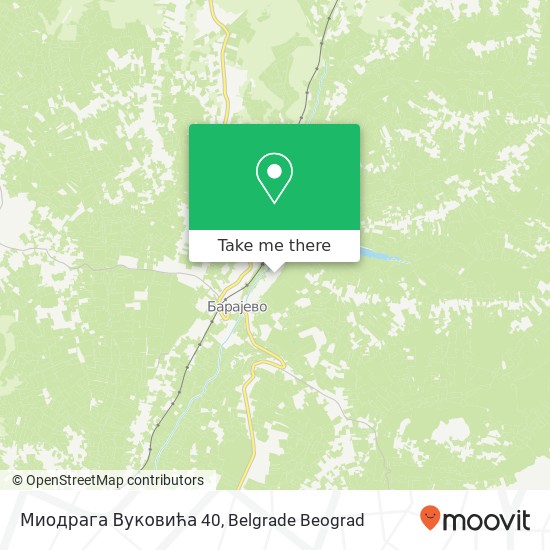 Миодрага Вуковића 40 map