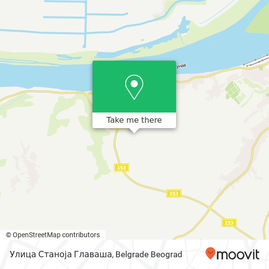 Улица Станоја Главаша map