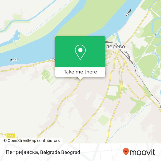 Петријавска map