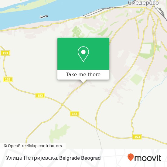 Улица Петријевска map