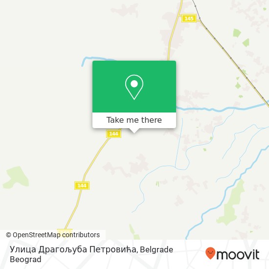 Улица Драгољуба Петровића map