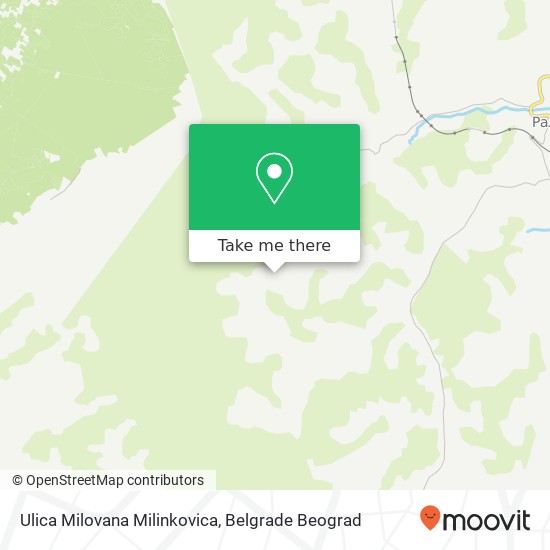 Ulica Milovana Milinkovica map