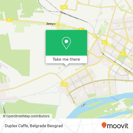 Duplex Caffe map