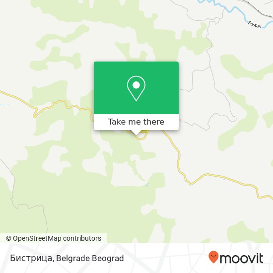 Бистрица map