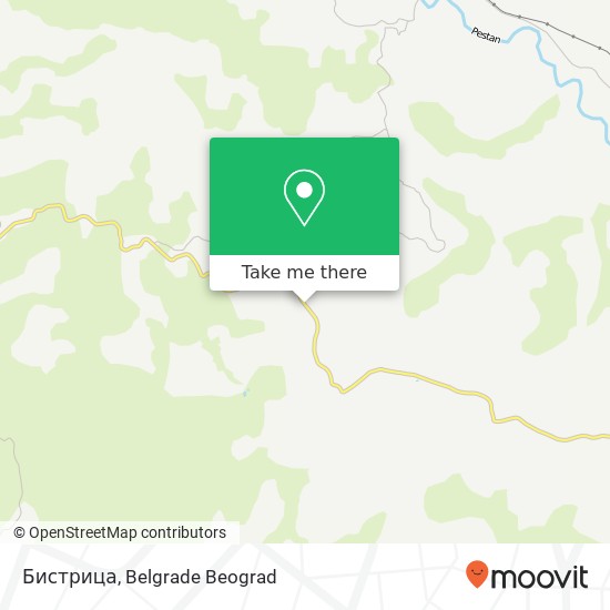 Бистрица map