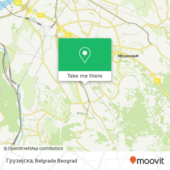 Грузијска map