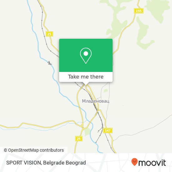 SPORT VISION, Улица Браће Баџак 11400 Младеновац map