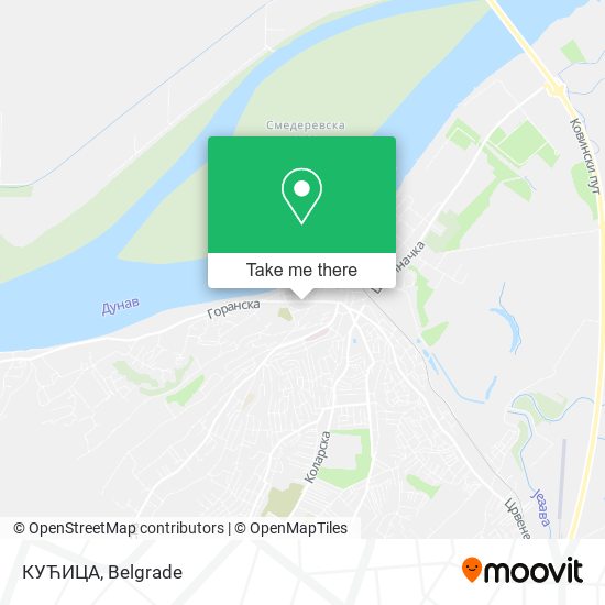 КУЋИЦА, Улица Карађорђева 11300 Смедерево map