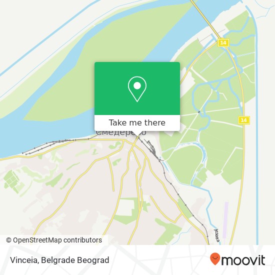 Vinceia, Улица Шалиначка 11300 Смедерево map