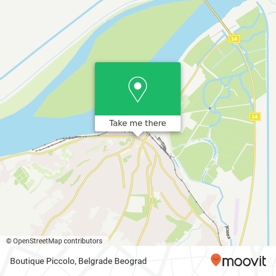 Boutique Piccolo, Улица Слободе Смедерево map