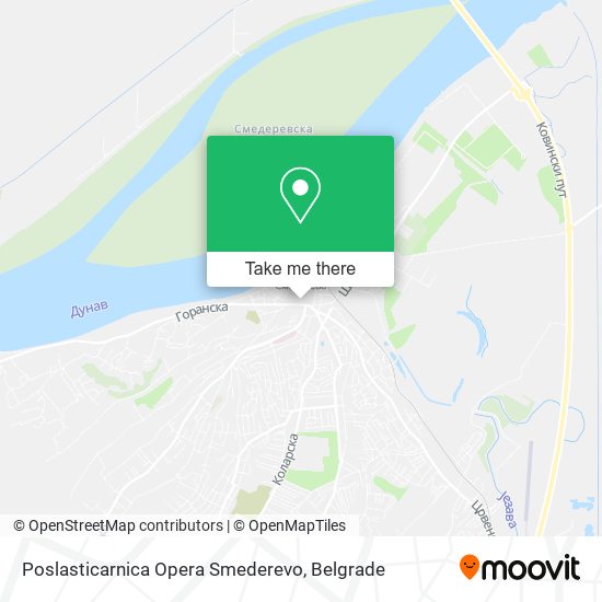 Poslasticarnica Opera Smederevo, Трг Републике 5 11300 Смедерево map