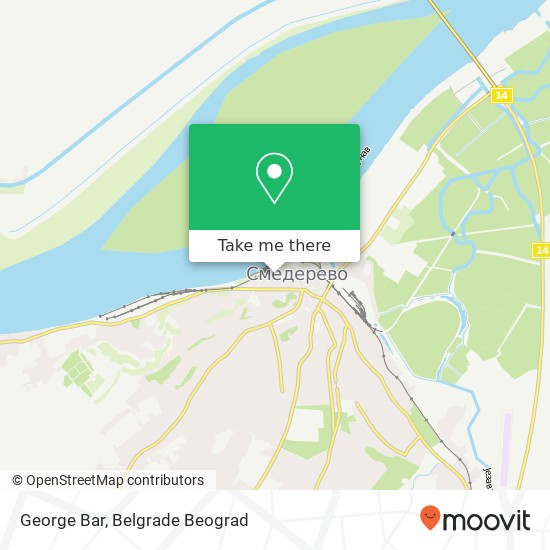 George Bar, Улица Краља Петра Првог 18 11300 Смедерево map