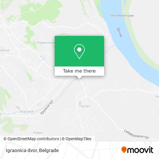 Igraonica dvor map