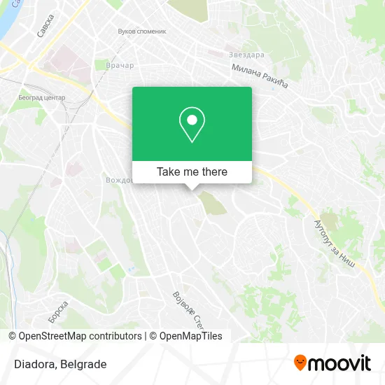 Diadora map
