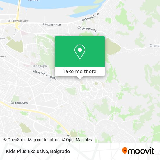 Kids Plus Exclusive map