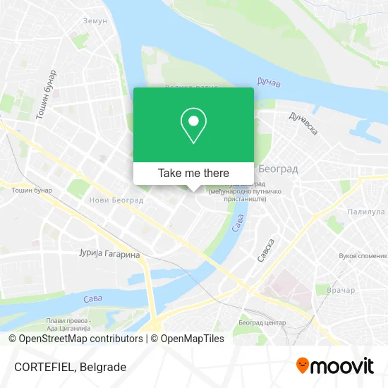 CORTEFIEL map