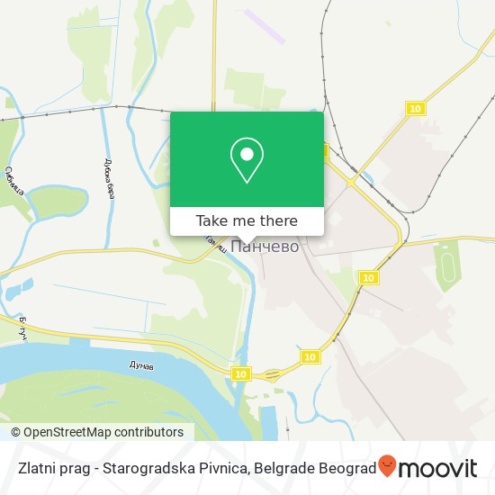 Zlatni prag - Starogradska Pivnica map