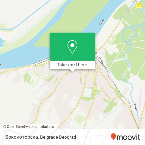 Бококоторска map