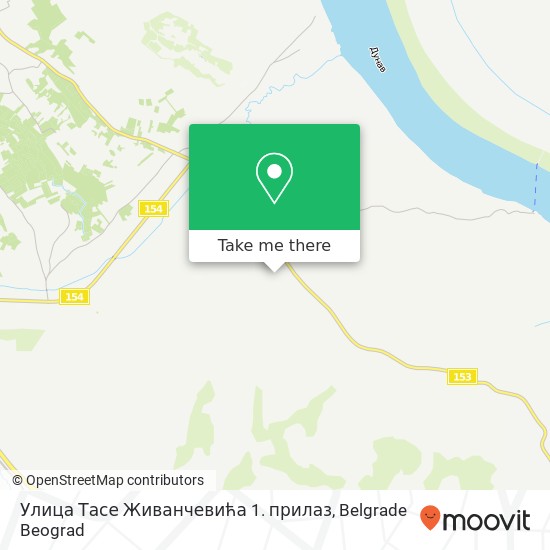 Улица Тасе Живанчевића 1. прилаз map