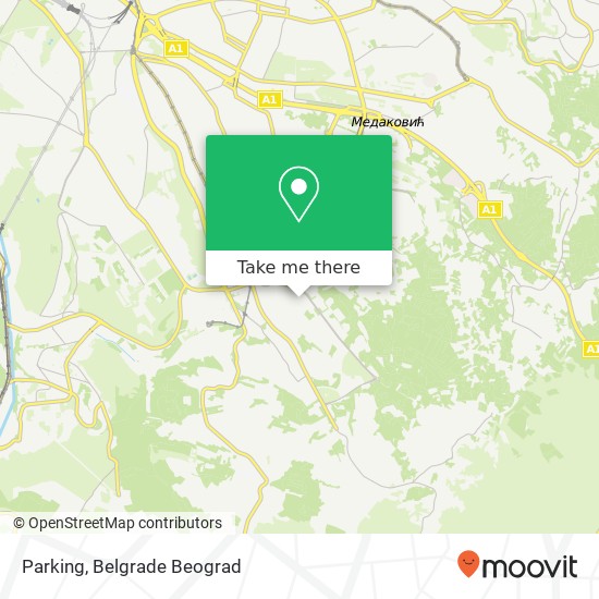 Parking map