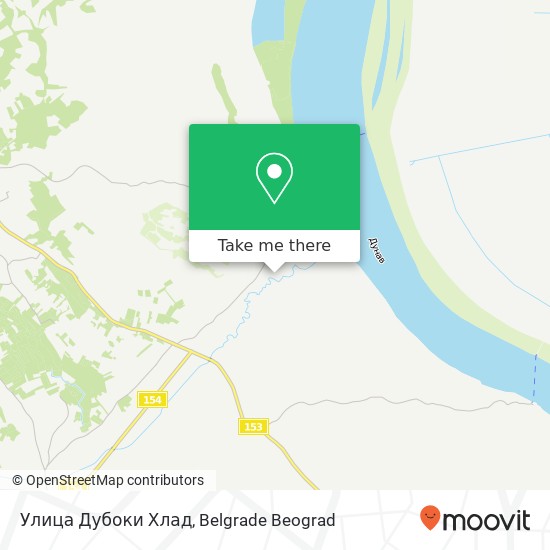 Улица Дубоки Хлад map