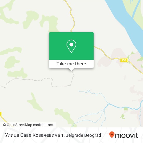 Улица Саве Ковачевића 1 map