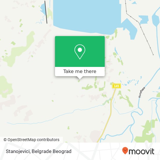 Stanojevici map