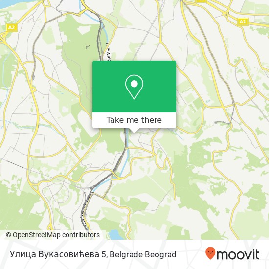 Улица Вукасовићева 5 map