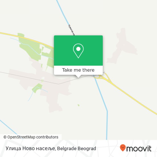 Улица Ново насеље map