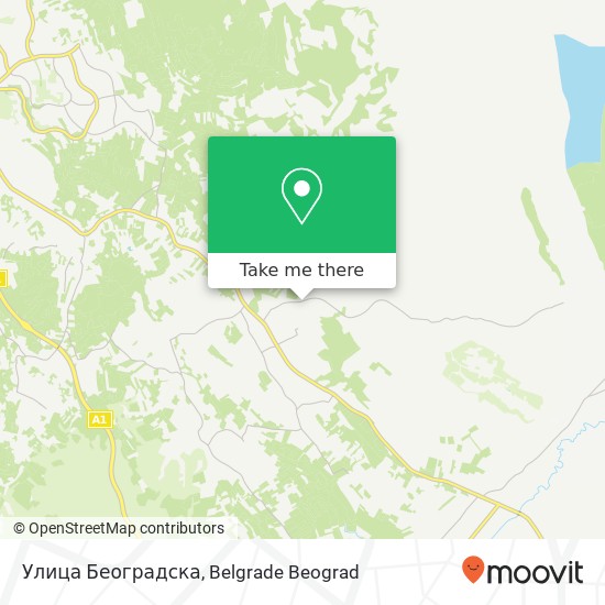 Улица Београдска map