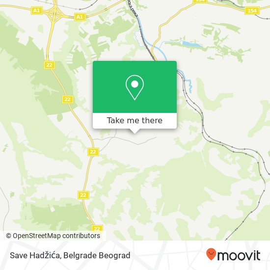 Save Hadžića map