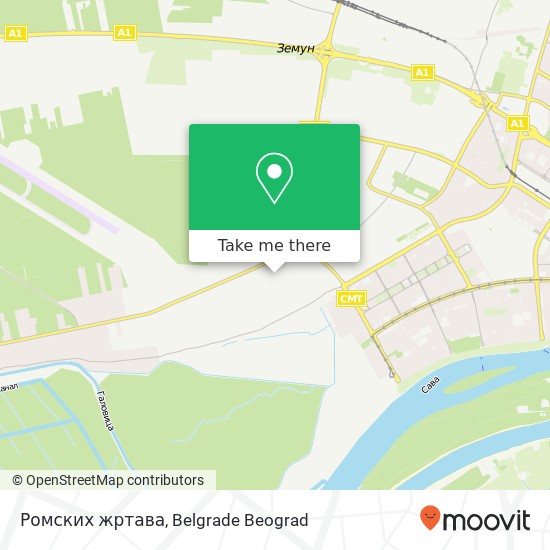 Ромских жртава map