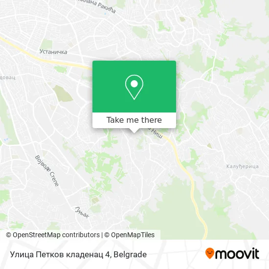 Улица Петков кладенац 4 map