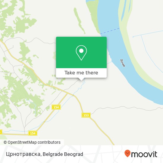 Црнотравска map