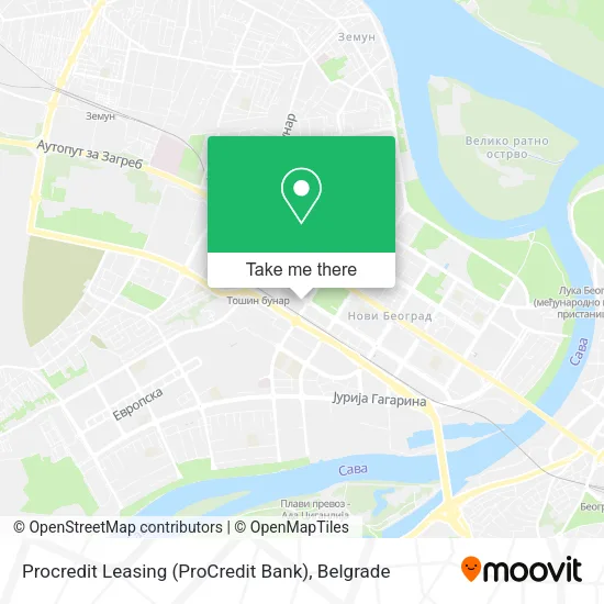 Procredit Leasing (ProCredit Bank) map