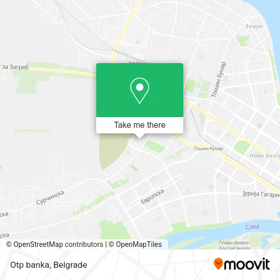 Otp banka map