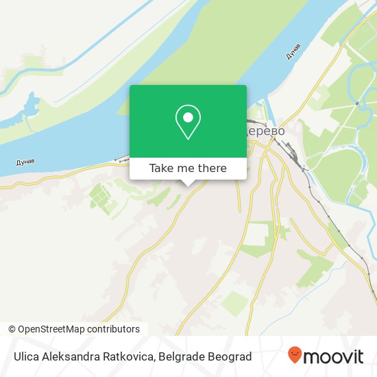 Ulica Aleksandra Ratkovica map