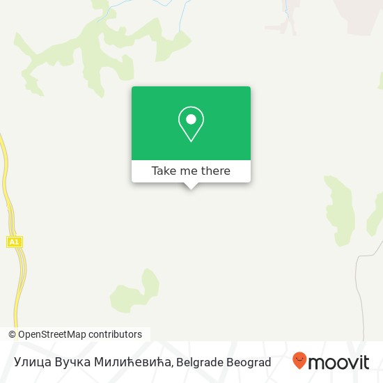 Улица Вучка Милићевића map